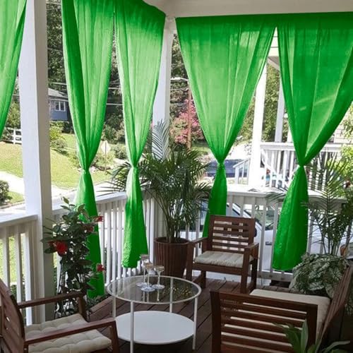 youleyar Sheer Outdoor Curtains - Image 4