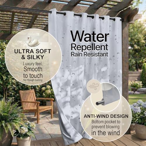Outdoor Indoor Curtains W84 x L108 - Image 4