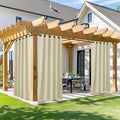 NICETOWN Outdoor Patio Curtain 84 inch Long, Privacy Protection Drape by NICETOWN