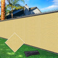 3'X10' Fence Privacy Screen Heavy Duty 170 GSM Windscreen & Dustproof Fabric by Cisvio