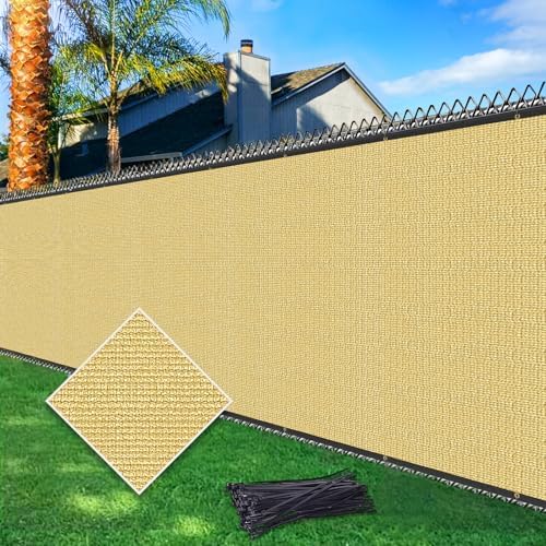 3'X10' Fence Privacy Screen Heavy Duty 170 GSM Windscreen & Dustproof Fabric by Cisvio