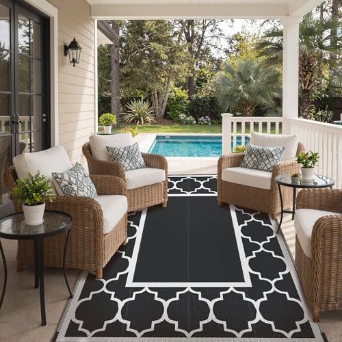 GENIMO Outdoor Rug, Waterproof Plastic Rugs - Image 6