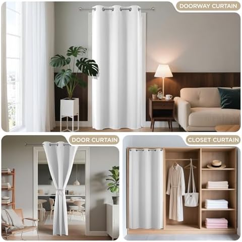Joydeco Door Curtain Blackout Curtains - Image 4