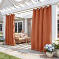 RYB HOME 2 Panels Outdoor Curtains by RYBHOME