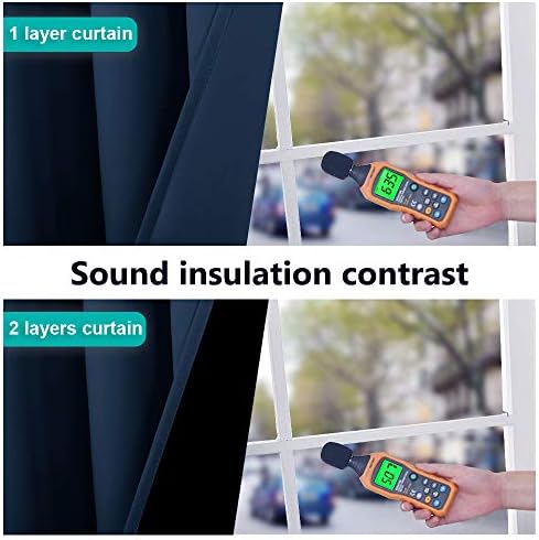NICETOWN 100% Blackout Curtain Set, Thermal Insulated & Energy Efficiency - Image 4