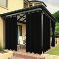 BONZER Outdoor Curtains for Patio Waterproof Thick by Bonzer