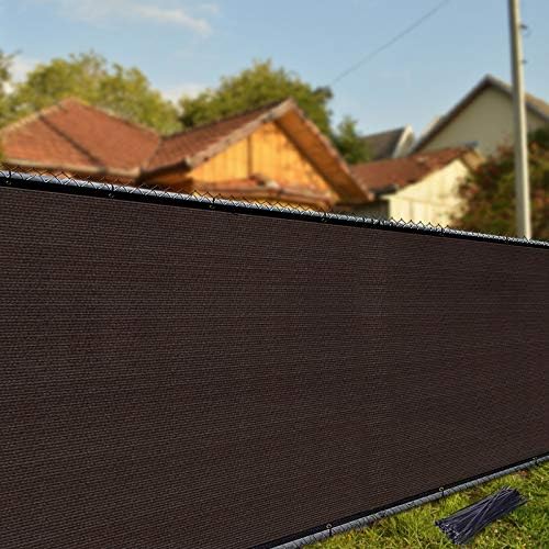 iCover 8x50ft Privacy Screen Fence, Outdoor Fencing Panels, Garden Windscreen - Image 3