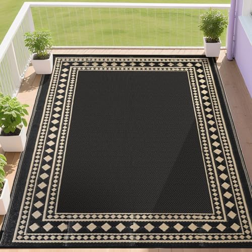RURALITY Outdoor Rug 9x12 Waterproof by RURALITY