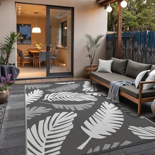 GENIMO Outdoor Rug, Waterproof Plastic Rugs - Image 3