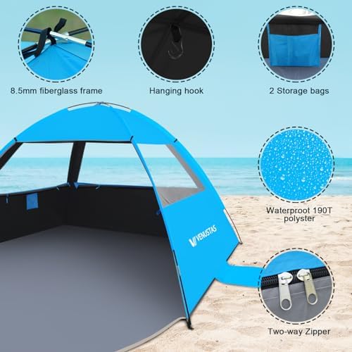 Venustas Beach Tent Sun Shelter - Image 6