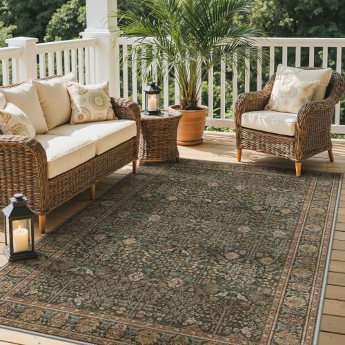 GENIMO 6x9 Outdoor Rug, Washable by GENIMO