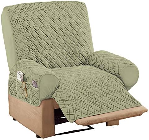 Collections Etc Diamond-Shape Quilted Stretch Recliner Cover by CollectionsEtc