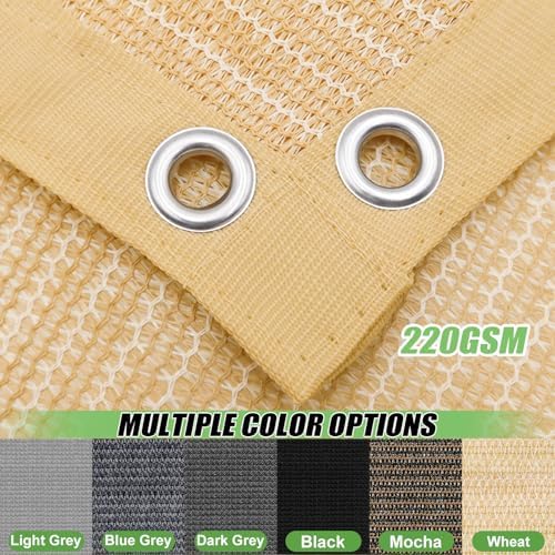 90% Outdoor Sun Shade Cloth, Privacy Screen Sunshades - Image 4