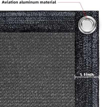 SUNNY GUARD 5' x 132' Privacy Fence Screen, Heavy Duty HDPE Mesh - Image 3