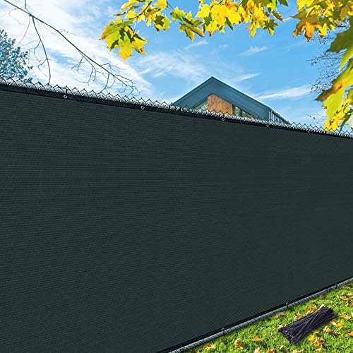 iCover 6x50ft Privacy Screen Fence, Outdoor Fencing Panels, Garden Windscreen - Image 7