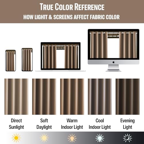 DIVA EN CAMINO DEC Outdoor Patio Curtain Waterproof Darkening Thermal Insulated - Image 6