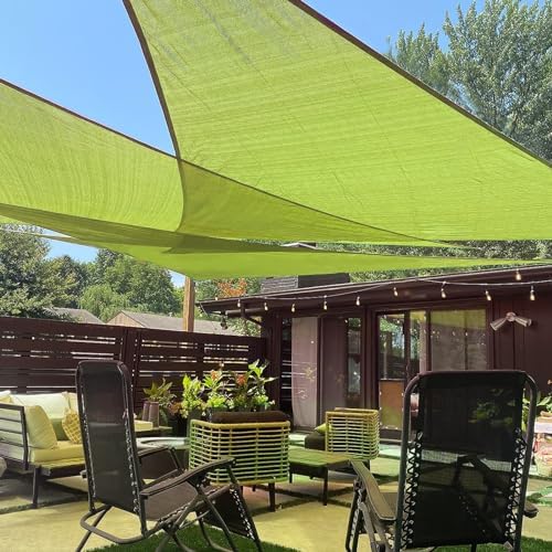 LOVE STORY 16' x 16' x 16' Triangle Sun Shade Sail by LOVESTORY
