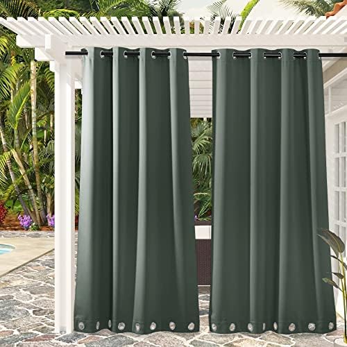 RYB HOME Windproof Outdoor Curtains - Image 3