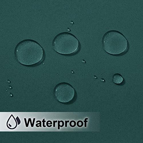 NICETOWN Outdoor Curtain Panel for Patio Waterproof, Stainless Steel Silver - Image 6