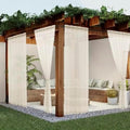 youleyar Sheer Outdoor Curtains by Youleyar