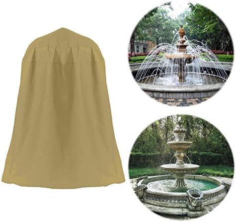 Ogrmar 36"x42" Garden Fountain Cover 600D Oxford Waterproof Dustproof Cover - Image 6