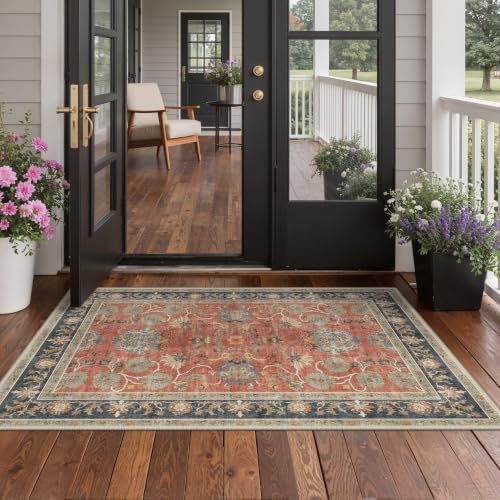 GENIMO Indoor & Outdoor Area Rug 3'x5', Waterproof, Non-Shedding, Easy Cleaning - Image 4