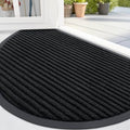 OLANLY Half Circle Front Door Mat 35x23, Waterproof Heavy-Duty Doormat by OLANLY