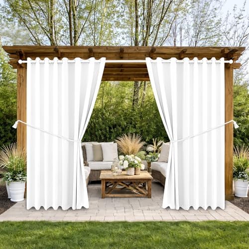 DIVA EN CAMINO DEC Outdoor Patio Curtain Waterproof Darkening Thermal Insulated by DivaenCamino