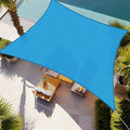 Shade&Beyond 10'X16' Sun Shade Sail Mixed Turquoise Rectangle by ShadeBeyond