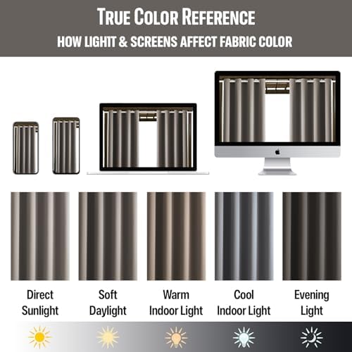 DIVA EN CAMINO DEC Outdoor Patio Curtain Waterproof Darkening Thermal Insulated - Image 6