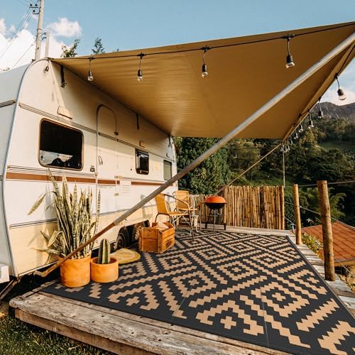GENIMO Outdoor Rug, Waterproof Plastic Rugs - Image 2