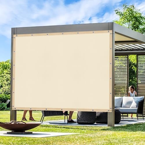 Artpuch Outdoor Pergola Shade Cover 12' X 14' Sun Shade Cloth by Artpuch