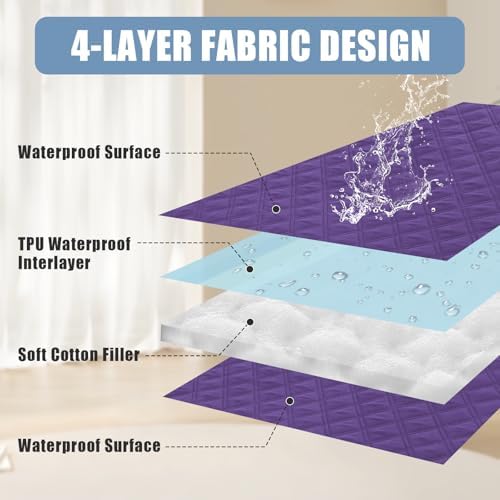 Smiry Waterproof Reversible Pet Couch Covers - Image 3