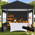 10x10 Pop Up Canopy Tent with Sidewall, Commercial by Unknown