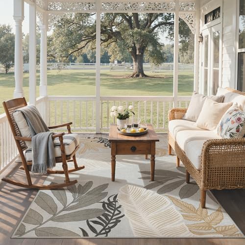 GENIMO 6x9 Outdoor Rug, Washable - Image 3