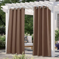 NICETOWN Indoor & Outdoor Blackout Curtain, UV Protection Blackout Vertical by NICETOWN