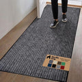 GORILLA GRIP Traffic Guard Indoor Outdoor Heavy Duty Door Mat, 70x24 Gray by GorillaGrip
