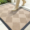 OLANLY Front Door Mat Outside Entrance 35x23, Waterproof Heavy-Duty Doormat by OLANLY