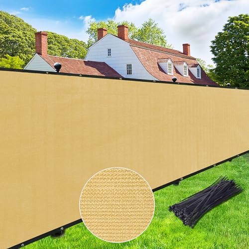 UPGRADE Privacy Screen Fence 5' x 50' Commercial Shade Cover by UPGRADE