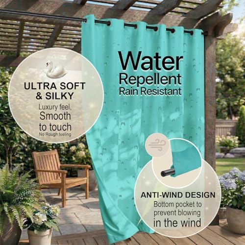 DIVA EN CAMINO DEC Outdoor Patio Curtain Waterproof Darkening Thermal Insulated - Image 4