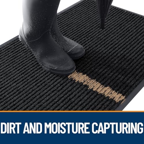 OLANLY Front Door Mat 40x32, Waterproof Heavy-Duty Indoor Outdoor Doormat - Image 5