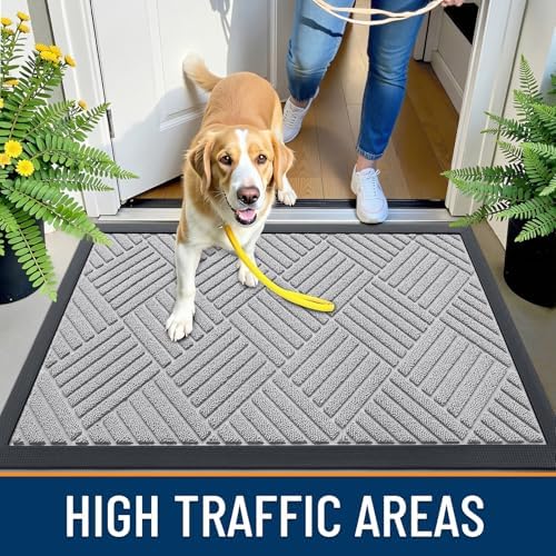 OLANLY Front Door Mat Outside Entrance 33x21, Waterproof Heavy-Duty Doormat - Image 6
