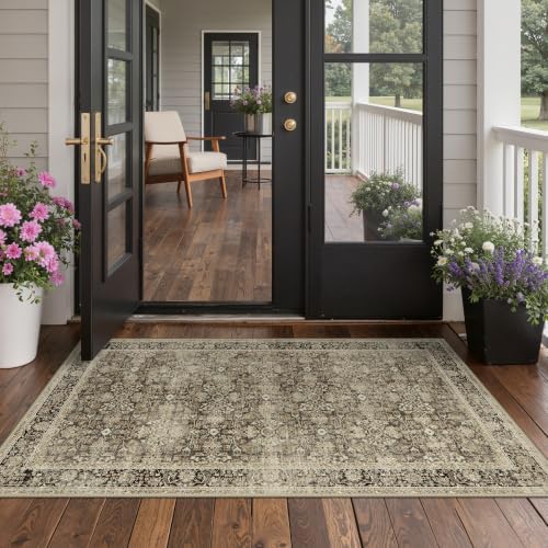 GENIMO Indoor & Outdoor Area Rug 3'x5', Waterproof, Non-Shedding, Easy Cleaning - Image 4