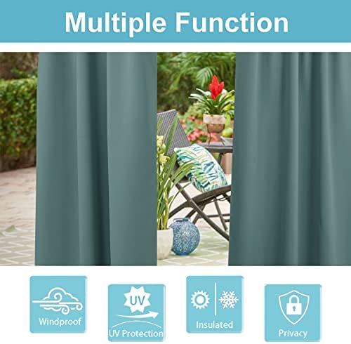 RYB HOME Windproof Outdoor Curtains - Image 6