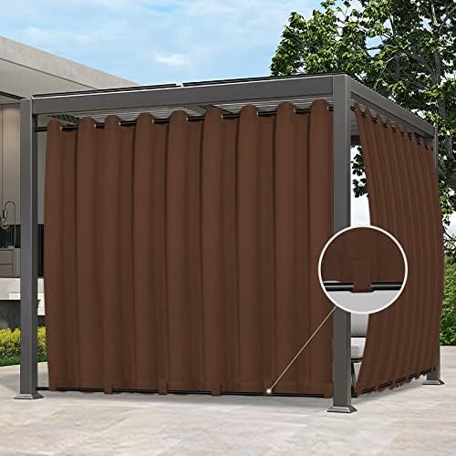 Easy-Going Outdoor Curtains for Patio 1 Panel, 150x96 inch by Easy-Going