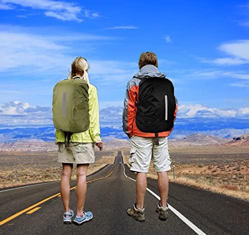 2 Pack Waterproof Rain Cover for Backpack, Backpack Rain Cover - Image 6