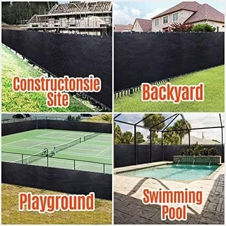 180GSM 6ft x 50ft Fence Privacy Screen Heavy Duty Fence Cover Garden Wall - Image 7