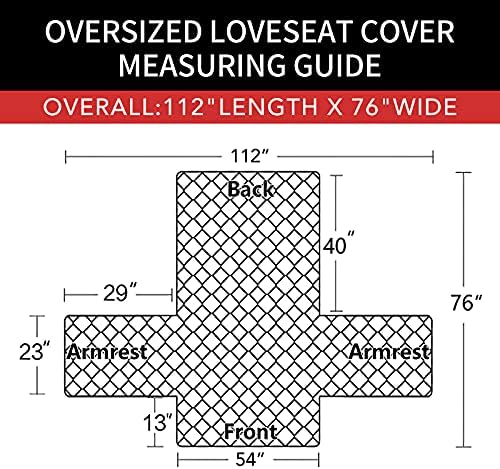 Easy-Going Reversible Couch Cover, 2 Cushion Sofa - Image 6