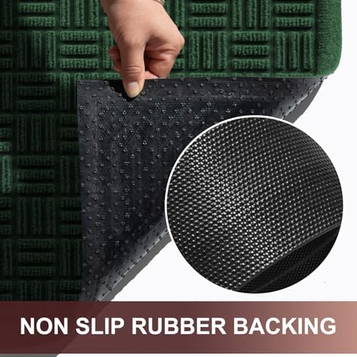 Mibao Front Door Mat Outside Entrance, 29.5" x 17", Heavy Duty Welcome Mat - Image 5