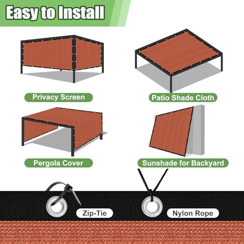 Outdoor 90% Sun Shade Cloth - Image 6